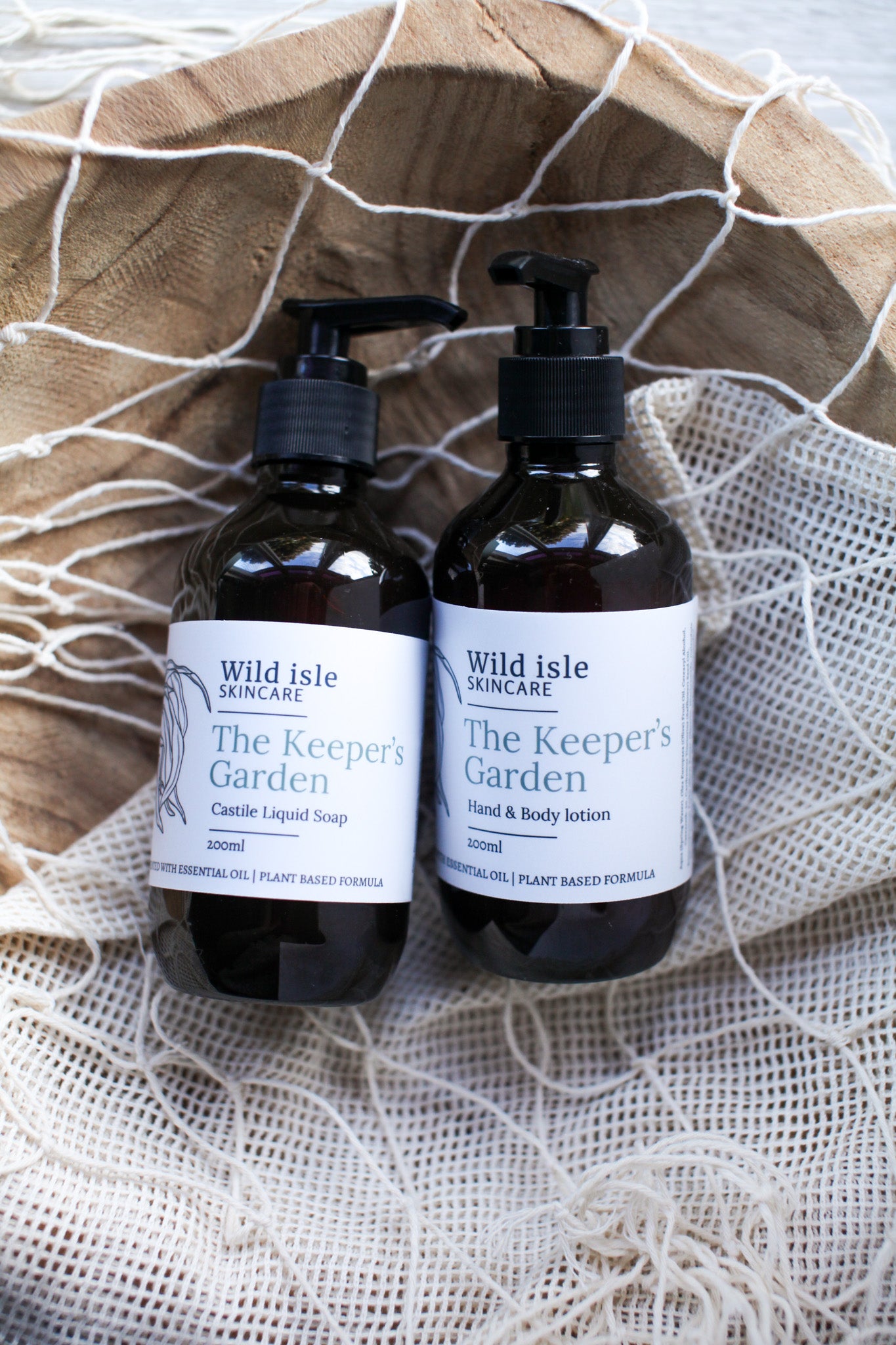The keeper's Garden -Castile liquid soap