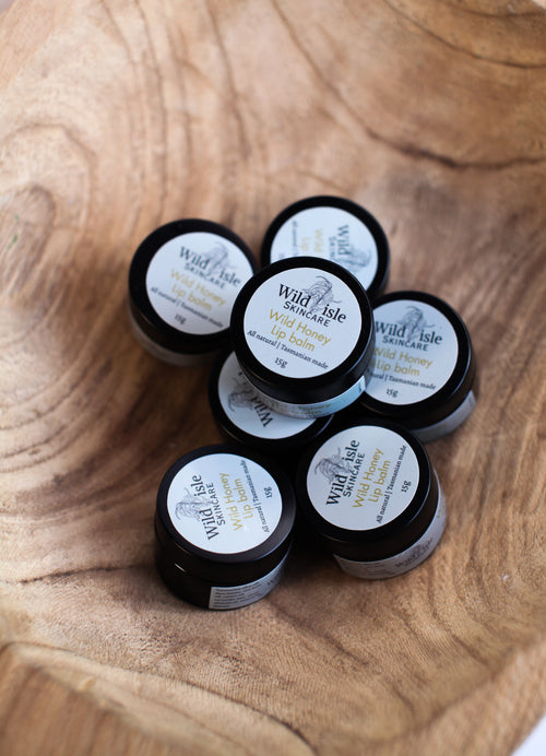 wild honey lip balm wild isle skincare
