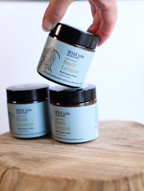 bush lemon hand cream wild isle