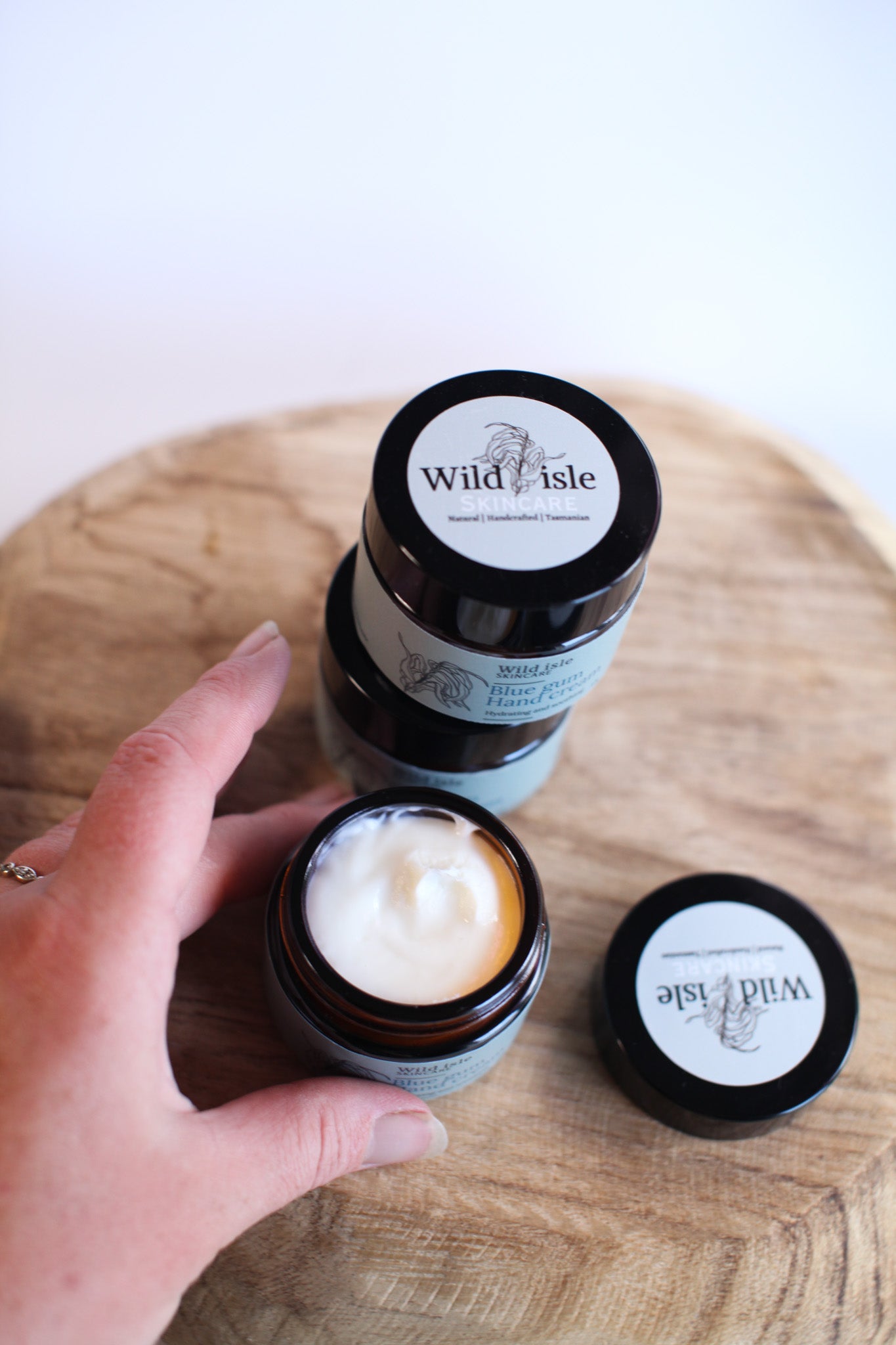 wild isle skincare hand creams
