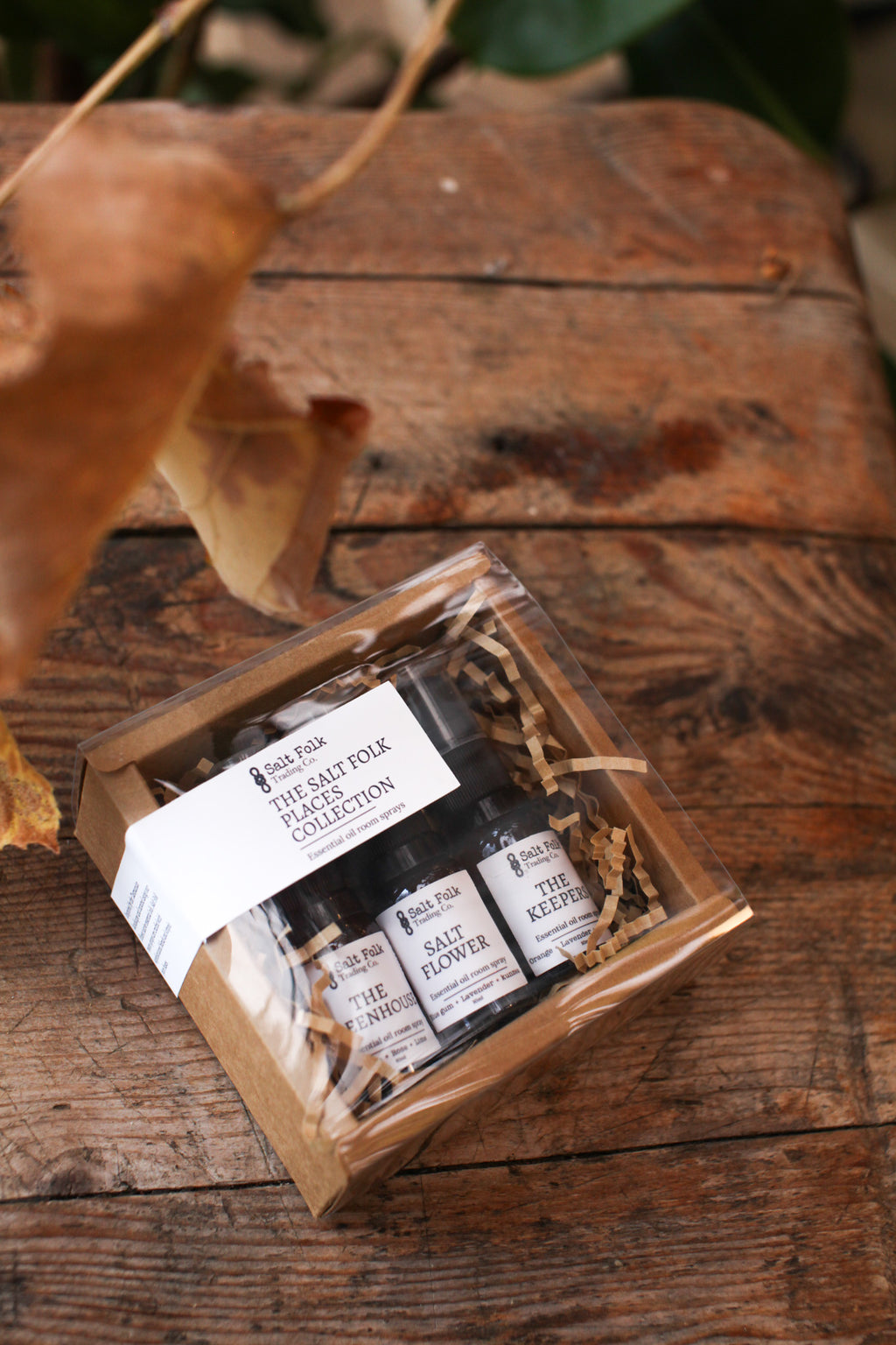 Salt folk places collection - Essential oil linen spray