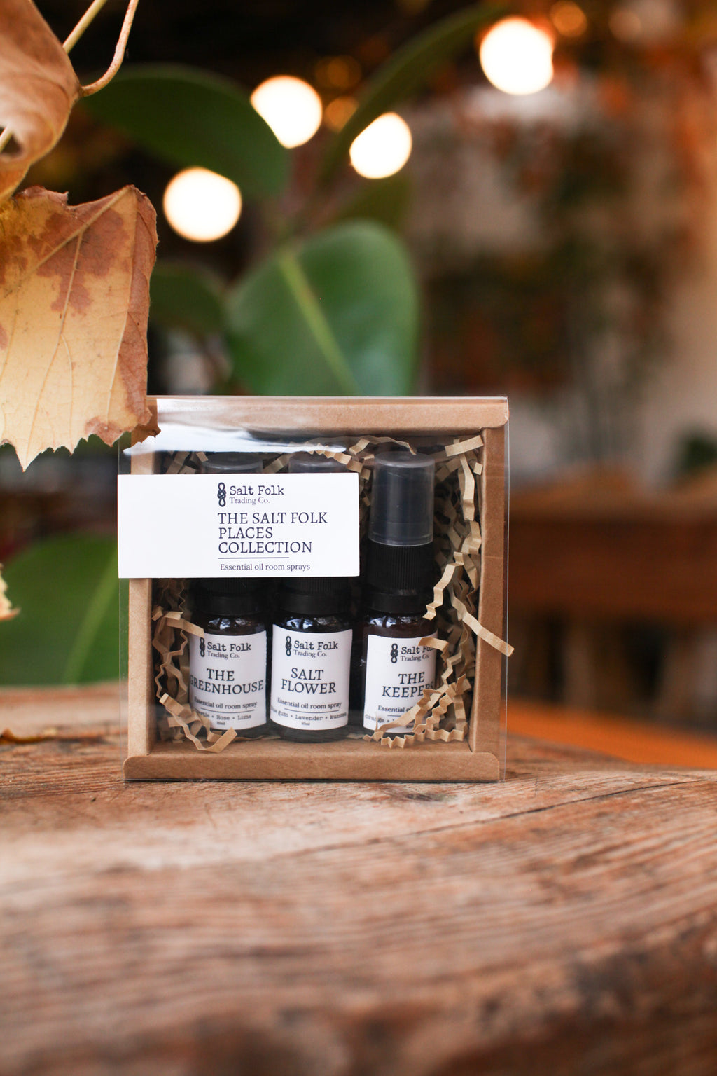 Salt folk places collection - Essential oil linen spray