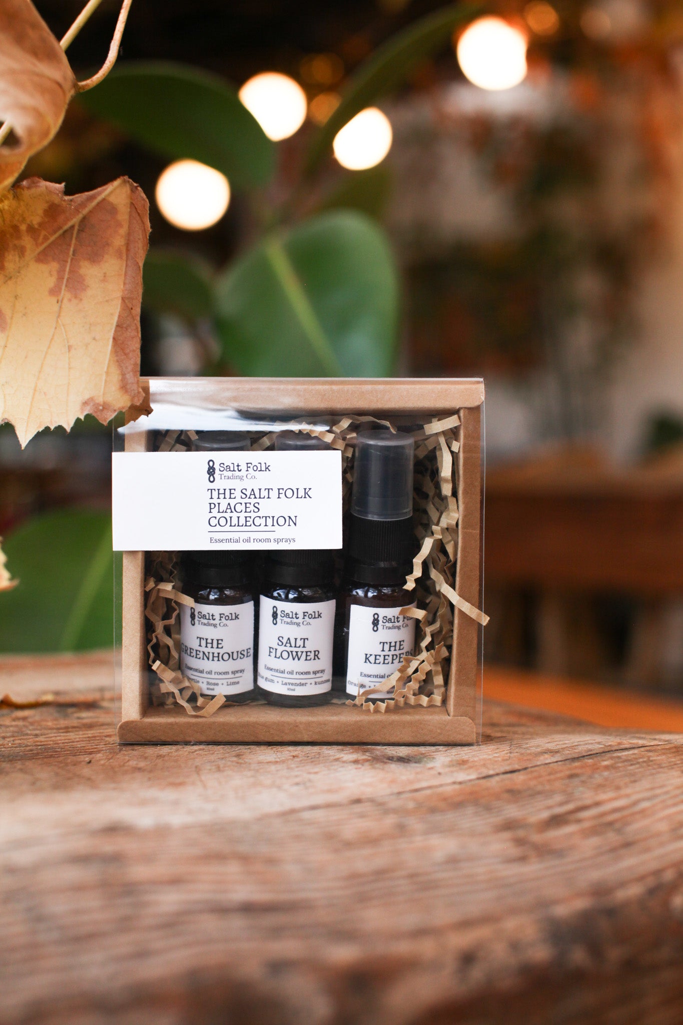Salt folk places collection - Essential oil linen spray