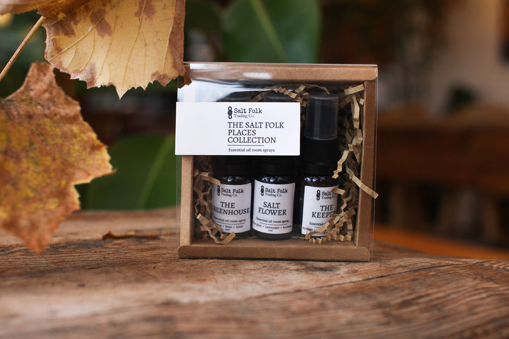 Salt folk places collection - Essential oil linen spray