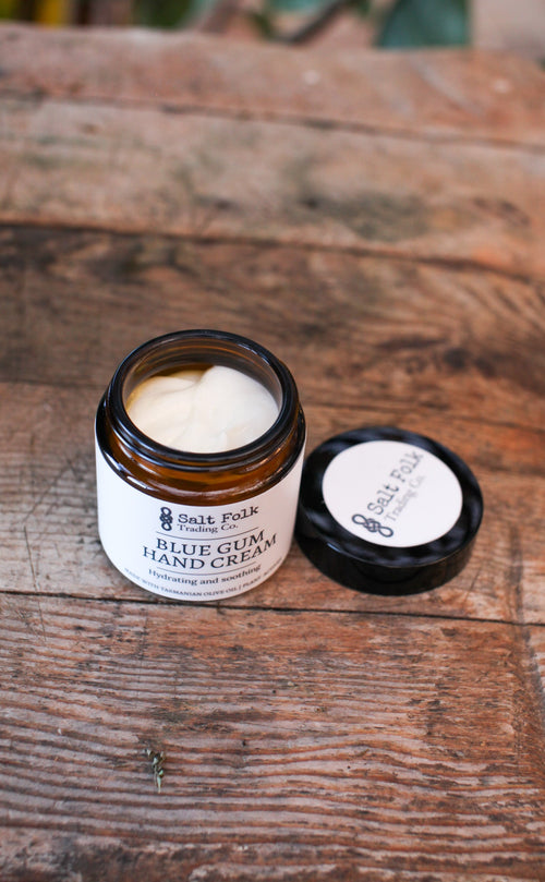 Tasmanian Blue gum rich hand cream - Salt folk trading coSalt folk trading co