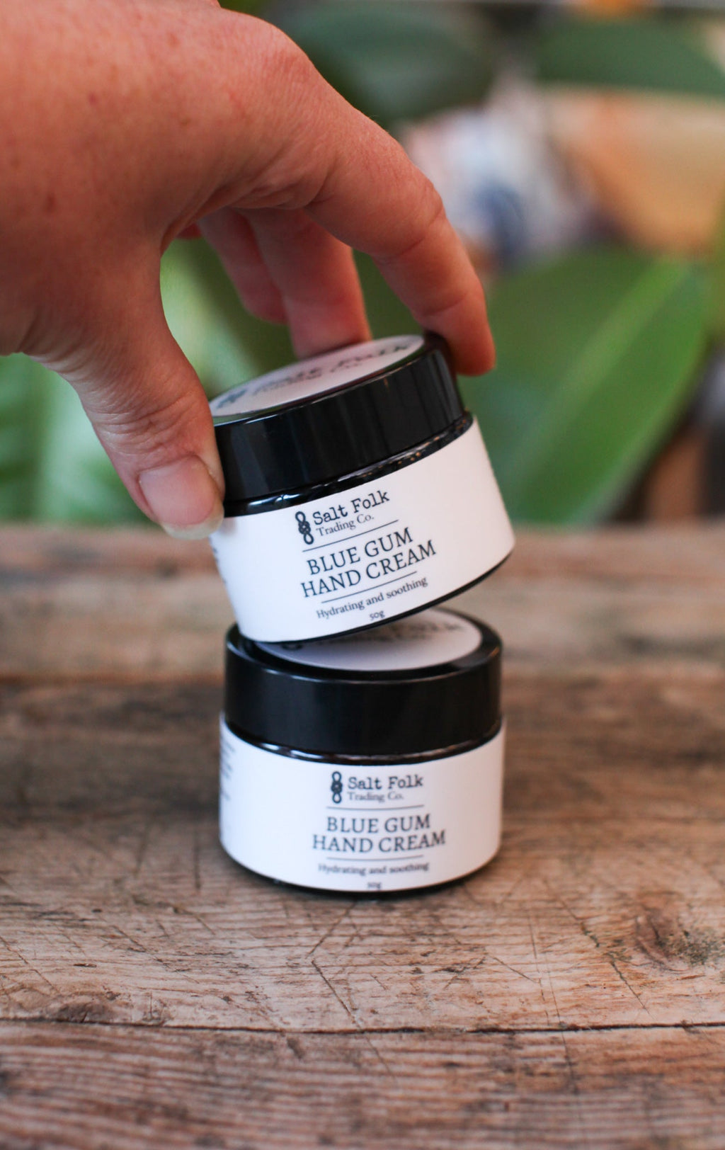 Tasmanian bushland hand creams 50g jar - Salt folk trading coSalt folk trading co